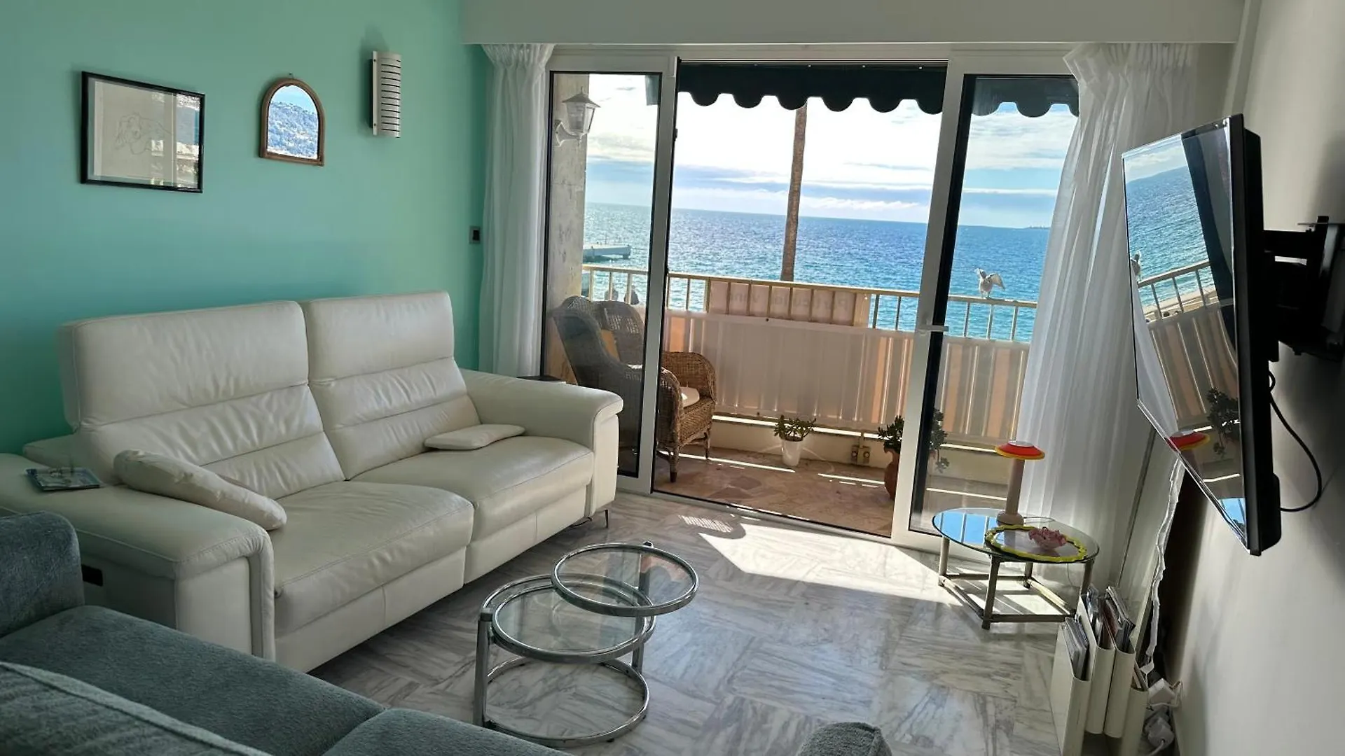 Paradou On The Beach, Amazing View, 3 Beds Antibes Apartment